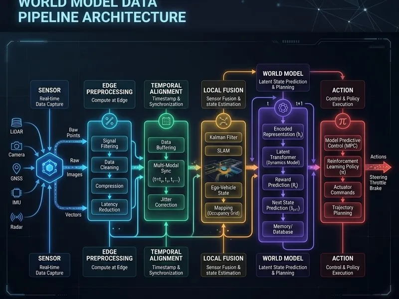 World model infrastructure blueprint